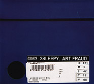 2sleepy. Art Fraud. /digi-pack/